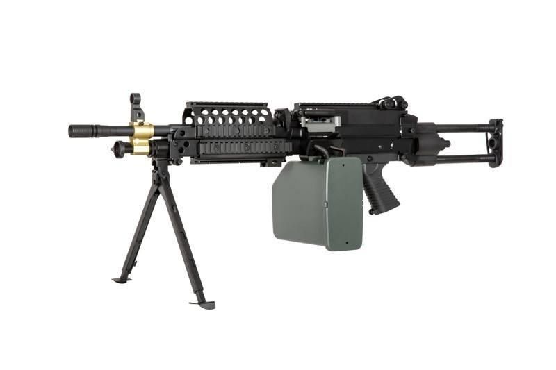 Пулемёт M249 SPW - Black [A&K] (для страйкбола) AIK-01-026315 фото