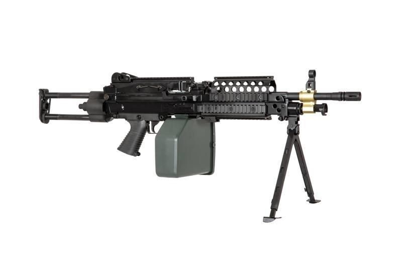 Пулемёт M249 SPW - Black [A&K] (для страйкбола) AIK-01-026315 фото