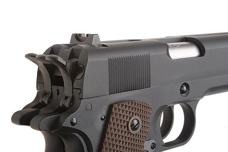 Страйкбольный пистолет M19Double Barrel - black [WE] (для страйкбола) WET-02-016137 фото