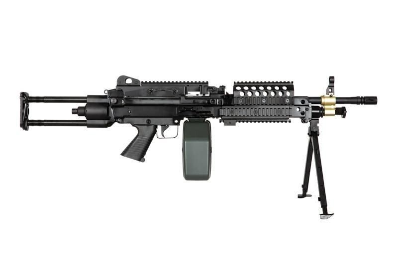 Пулемёт M249 SPW - Black [A&K] (для страйкбола) AIK-01-026315 фото