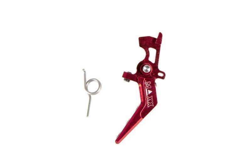 Спусковой крючок CNC Aluminum Advanced Speed Trigger (Style A) - Red [Maxx Model Products] (для страйкбола) MXM-08-027713 фото