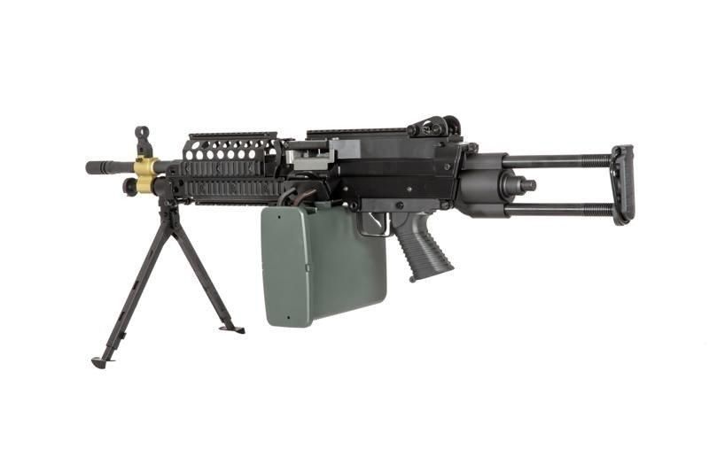 Пулемёт M249 SPW - Black [A&K] (для страйкбола) AIK-01-026315 фото