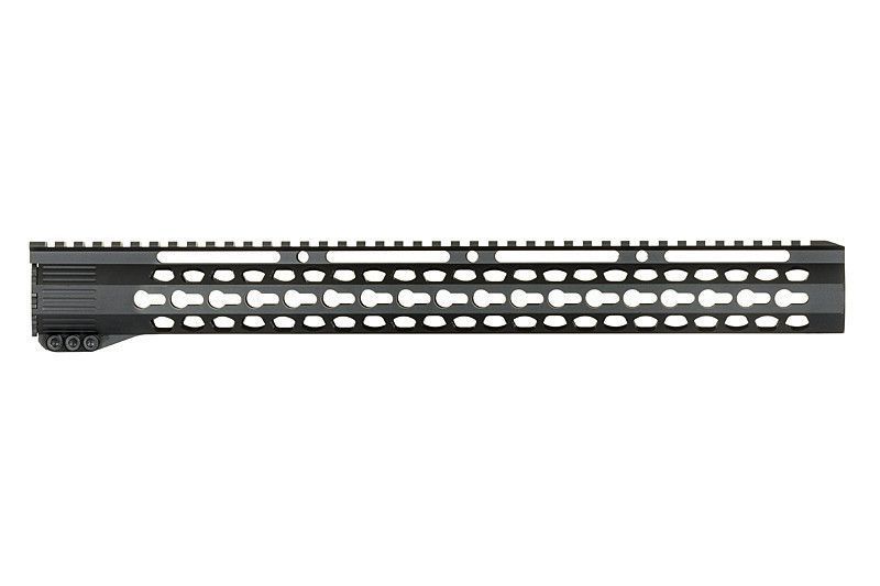 17 дюймова цівка Free Float в системі Key-Mod - Black [Vector Optics] (для страйкболу) SCRAAM-41 фото