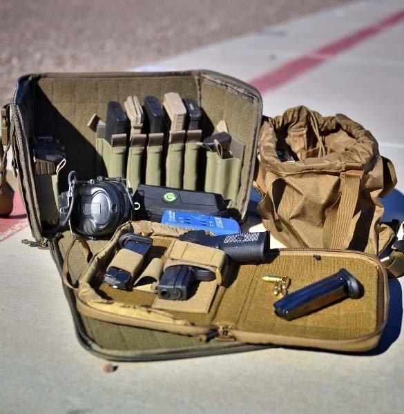 Helikon - Single Pistol Wallet&reg; - Nylon - Melange Grey - MO-SPW-NL-M3 (для страйкболу) 21868 фото