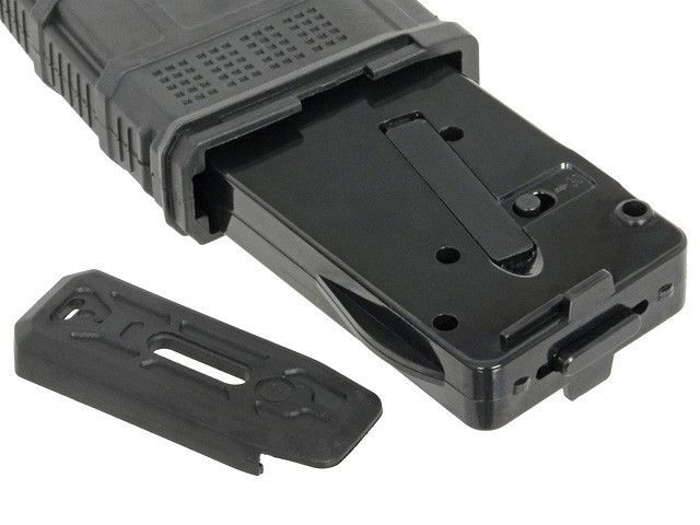 Магазин DMAG зі змінною місткістю 30/130 кульок для M4/M16 &mdash; Black [D-DAY] (для страйкболу) MAG-MS-BK фото