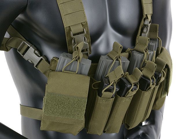 Компактный многозадачный Chest Rig - Olive [8FIELDS] (для страйкболу) M51611038-OD фото