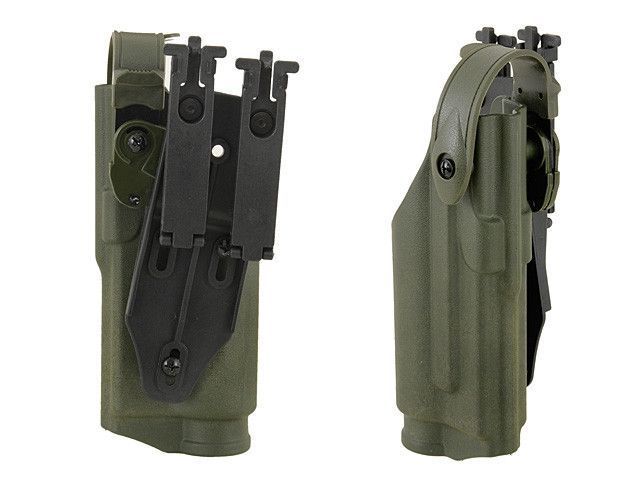 MOLLE Holster Platform-B Panel - Black (для страйкбола) BD6157 фото
