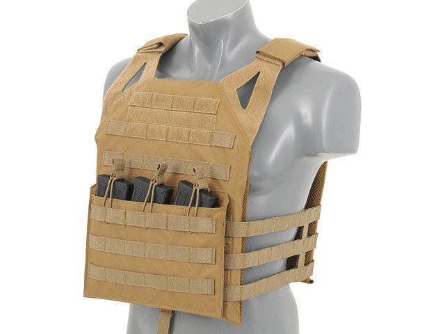 Jump Plate Carrier V2 (Duży Rozmiar) - Coyote [8FIELDS] (для страйкболу) M51611055-1-TAN фото