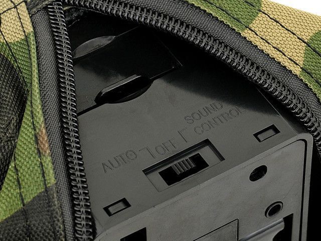 Электро-бункерный магазин M249 на 1500 шаров - Black [BattleAxe] (для страйкбола) FBP1650 фото