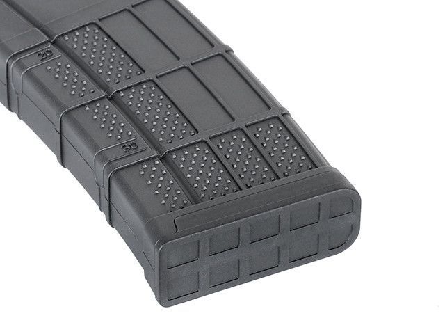 Polimerowy magazynek Flash Hi-Cap na 380 kulek 416/SCAR16/AR15 - Black [BattleAxe] (для страйкболу) FBP2342 фото