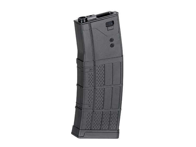 Polimerowy magazynek Flash Hi-Cap na 380 kulek 416/SCAR16/AR15 - Black [BattleAxe] (для страйкболу) FBP2342 фото