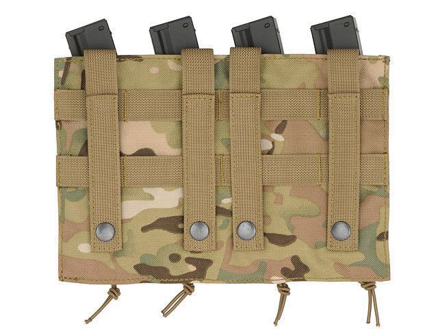 Підсумок для магазинів Quick Quad MOLLE MP5/SMG - Multicam [8FIELDS] (для страйкболу) M51613230-CP фото