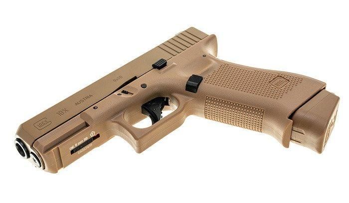 Umarex - Glock 19X Pistol airsoft - CO2 GBB - Coyote - 2.6435 (для страйкбола) 19605 фото