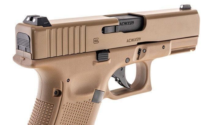 Umarex - Glock 19X Pistol airsoft - CO2 GBB - Coyote - 2.6435 (для страйкбола) 19605 фото