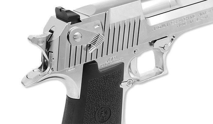 Tokyo Marui - Desert Hard Kick Pistol airsoft - Chrome - GBB (для страйкбола) 3399 фото