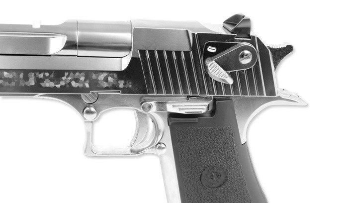 Tokyo Marui - Desert Hard Kick Pistol airsoft - Chrome - GBB (для страйкбола) 3399 фото