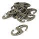 Mil-Tec - S-Hook Carabiner Set - 10 pcs - OD Green - 13458401 28257 фото 1