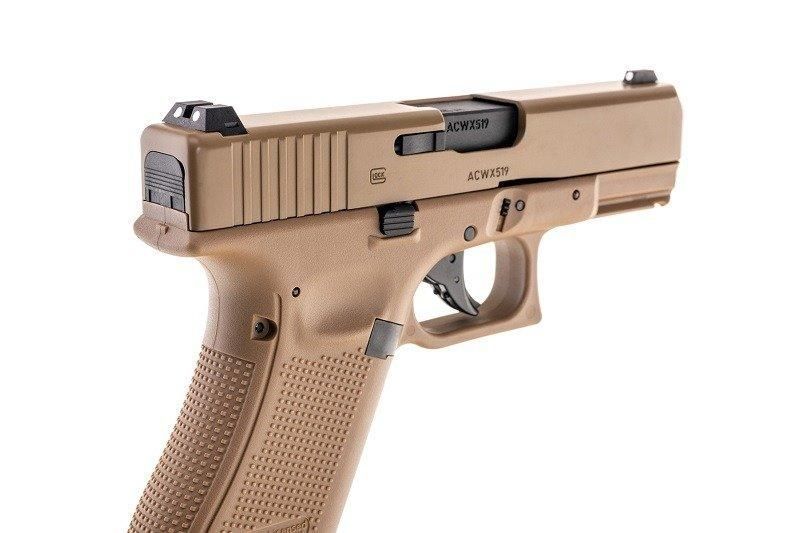 Страйкбольный пистолет GBB Glock 19X CO2 - coyote [Umarex]&nbsp;(для страйкбола) UMA-02-026671 фото