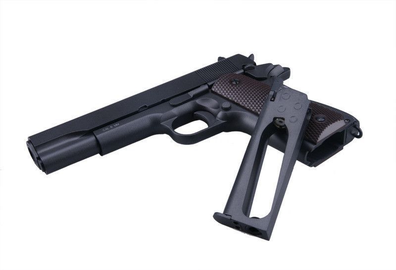 Страйкбольный пистолет KWC 1911 BlowBack CO2 [KWC] (для страйкбола) KWC-02-001964 фото
