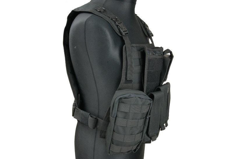 Жилет тактичний (розвантажувальний) типу MBSS Plate Carrier - black [GFC Tactical] (для страйкболу) GFT-18-000364 фото