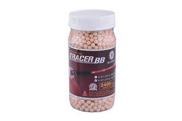 Шары 0.25g Tracer RED - 2400 шт [G&G] (для страйкбола) GF-1152208372 фото