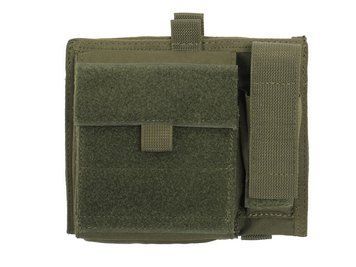 Rozbudowany panel administracyjny MOLLE - Olive [8FIELDS] (для страйкболу) M51613147-OD фото