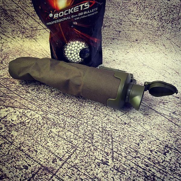 Складной подсумок для транспортировки шаров MOLLE- черный [Primal Gear] PRI-19-027502 фото
