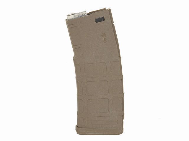 Polimerowy magazynek Hi-Cap na 330 kulek do serii AR-15/M4 - Dark Earth [BattleAxe] (для страйкболу) FBP1852 фото
