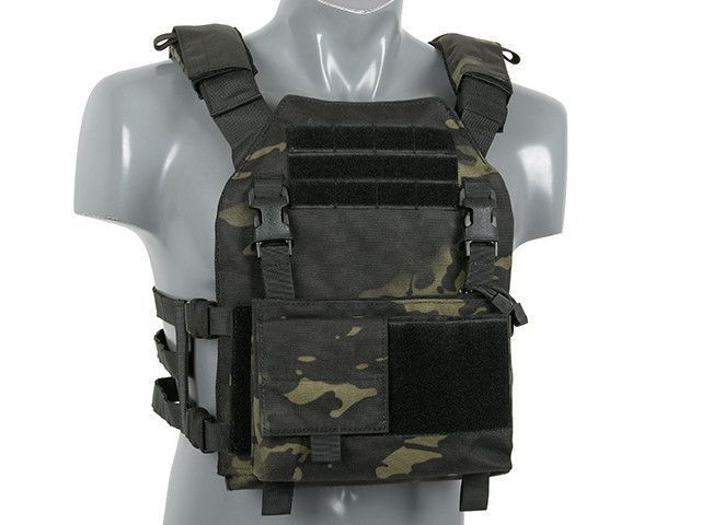 Kamizelka hybrydowa Plate Carrier - MULTICAM BLACK [8FIELDS] M51611062-1-MB фото