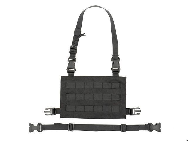 Buckle Up Chest/Drop Leg Panel - Black [8FIELDS] (для страйкбола) M51611054-BK фото