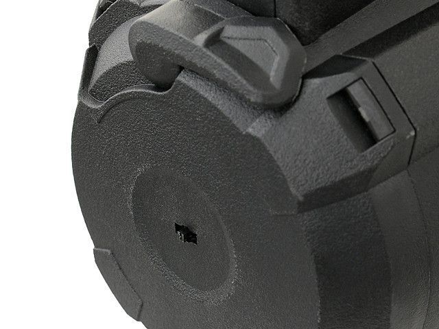 Магазин електро-бункерний на 1200 кульок для M4/M16 (Vibro Control) - Black [BattleAxe] (для страйкболу) FBP1834 фото