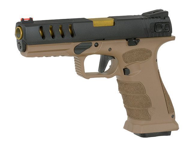 SHARK Full Auto Pistol - Dark Earth [APS] (для страйкболу) SHARK.D-T фото
