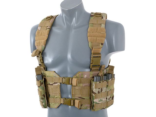 Розвантаження Chest Harness MOLLE на фастексах – MULTICAM [8FIELDS] M51611033-CP фото