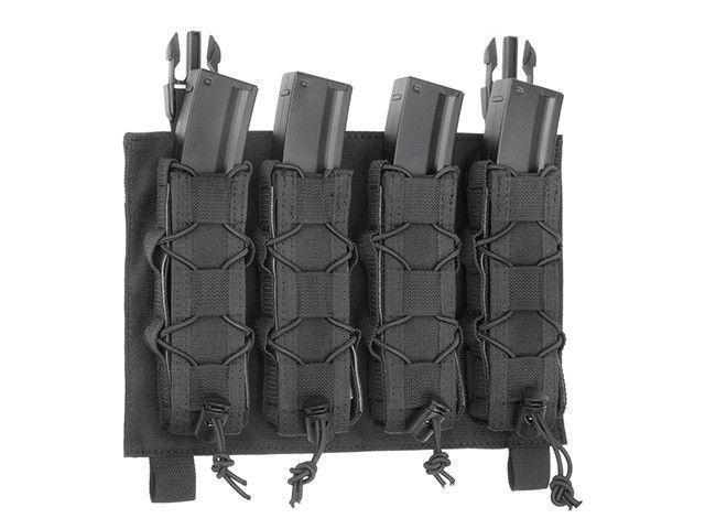 Szybka poczw&oacute;rna ładownica BUCKLE UP na magazynki MP5/SMG - Black [8FIELDS] (для страйкболу) M51613231-BK фото