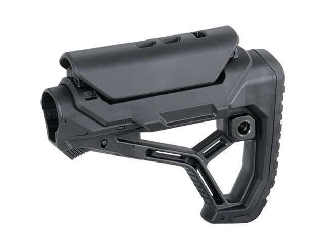 Приклад AR15/M4 з регульованим подщечником - Black [Хубілай] (для страйкболу) AS.G100-BK фото