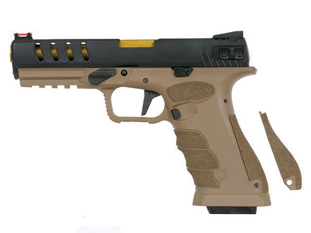 SHARK Full Auto Pistol - Dark Earth [APS] (для страйкболу) SHARK.D-T фото