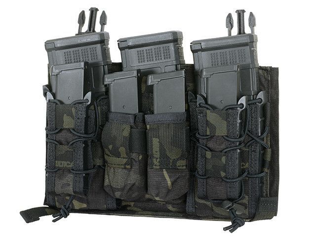 Modularna ładownica M4/9MM na klipsy calowe - MultiCam Black [Emerson] (для страйкболу) EM9337MCBK фото