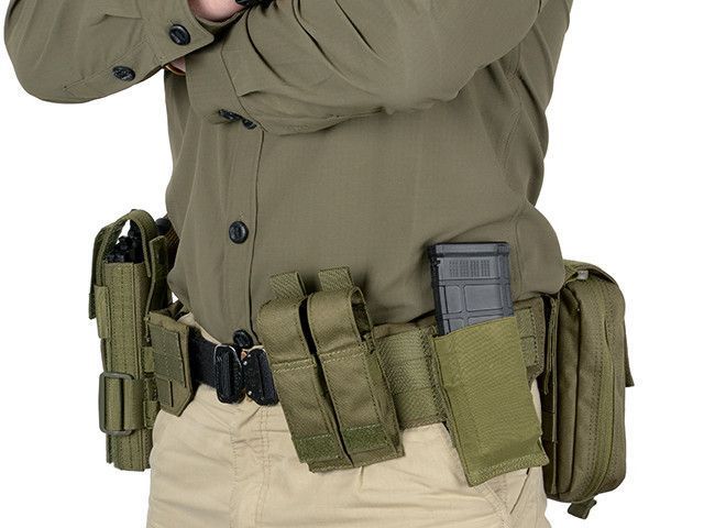 Панель MOLLE прикріплюється на ремінь - Black [8FIELDS] M51613234-BK фото