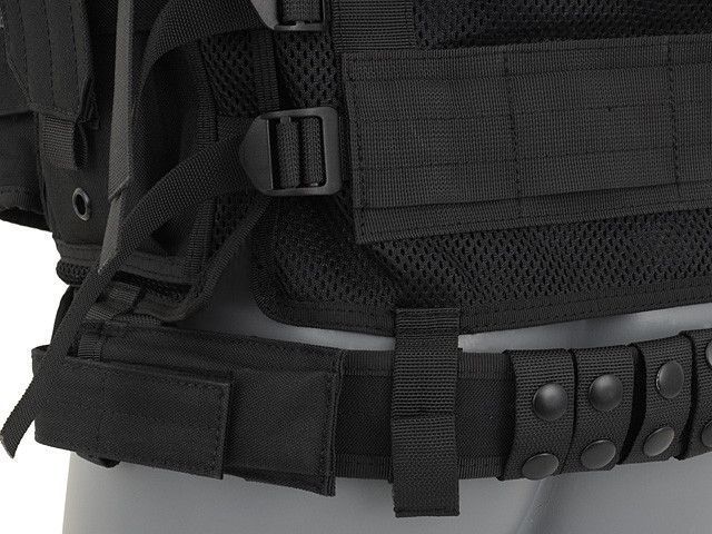 Тактический разгрузочный жилет V.2 для специальных подразделений - BLACK [8FIELDS] (для страйкбола) M51611010-1-BK фото