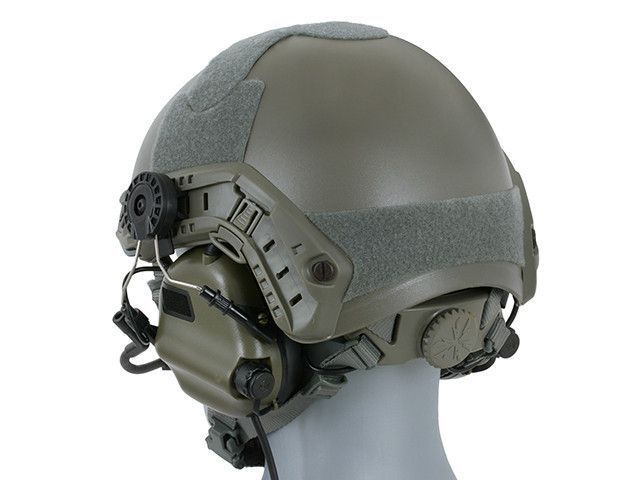 M32H Aktywne ochronniki słuch z mikrofonem na hełm - FG [EARMOR] (для страйкболу) M32H-FG фото