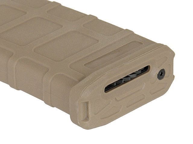 Polimerowy magazynek Hi-Cap na 330 kulek do serii AR-15/M4 - Dark Earth [BattleAxe] (для страйкболу) FBP1852 фото