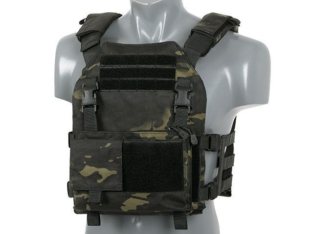 Kamizelka hybrydowa Plate Carrier - MULTICAM BLACK [8FIELDS] M51611062-1-MB фото