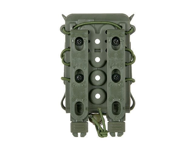 Polimerowa ładownica na magazynki 5.56/7.62 - Olive [P&J] (для страйкболу) MG-44-OD фото