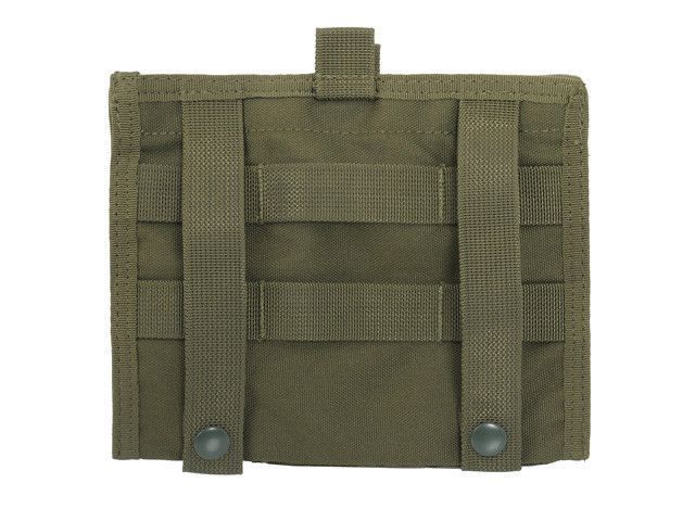 Rozbudowany panel administracyjny MOLLE - Olive [8FIELDS] (для страйкболу) M51613147-OD фото