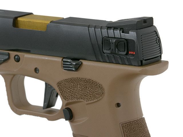 SHARK Full Auto Pistol - Dark Earth [APS] (для страйкболу) SHARK.D-T фото