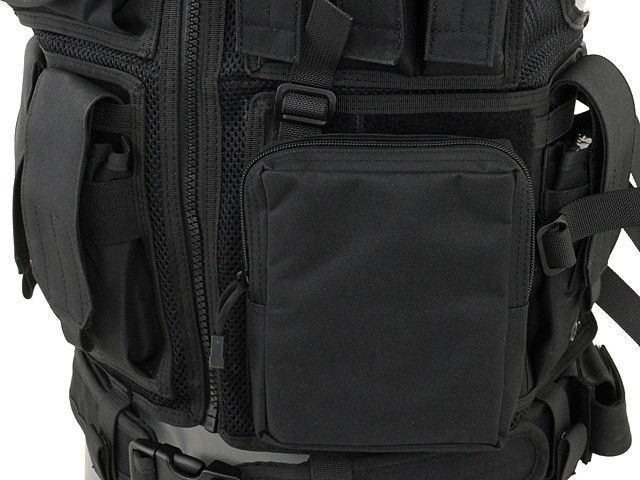 Тактический разгрузочный жилет V.2 для специальных подразделений - BLACK [8FIELDS] (для страйкбола) M51611010-1-BK фото