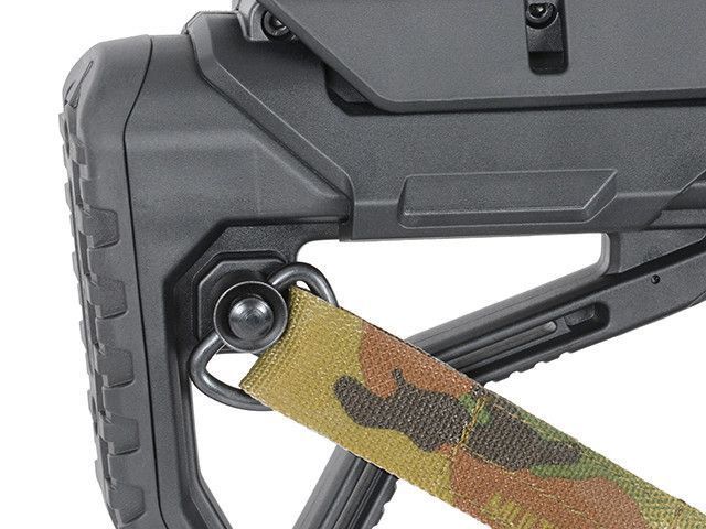 Приклад AR15/M4 з регульованим подщечником - Black [Хубілай] (для страйкболу) AS.G100-BK фото