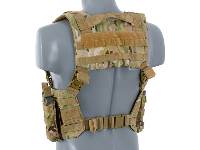 Розвантаження Chest Harness MOLLE на фастексах – MULTICAM [8FIELDS] M51611033-CP фото