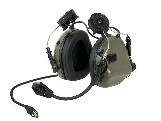 M32H Aktywne ochronniki słuch z mikrofonem na hełm - FG [EARMOR] (для страйкболу) M32H-FG фото