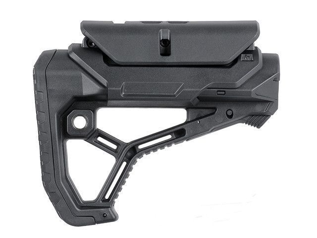 Приклад AR15/M4 з регульованим подщечником - Black [Хубілай] (для страйкболу) AS.G100-BK фото
